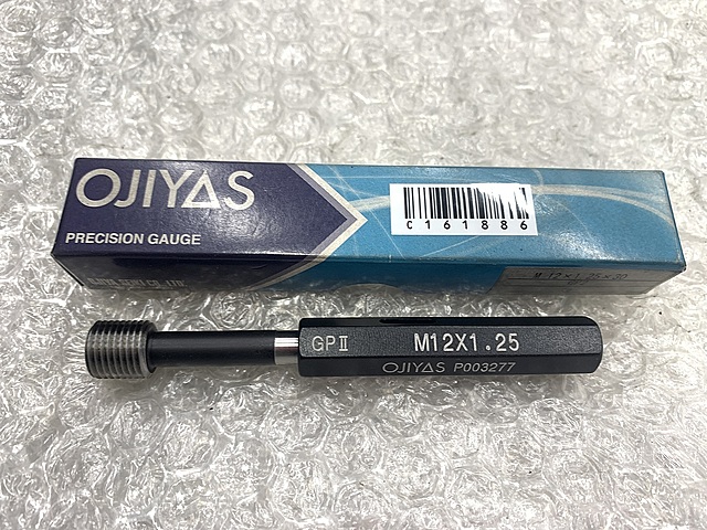 オヂヤセイキ ネジプラグゲージ M12P1.25