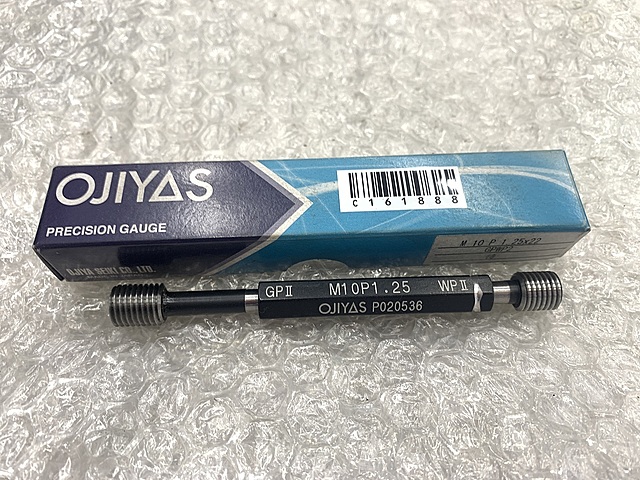 オヂヤセイキ ネジプラグゲージ M10P1.25