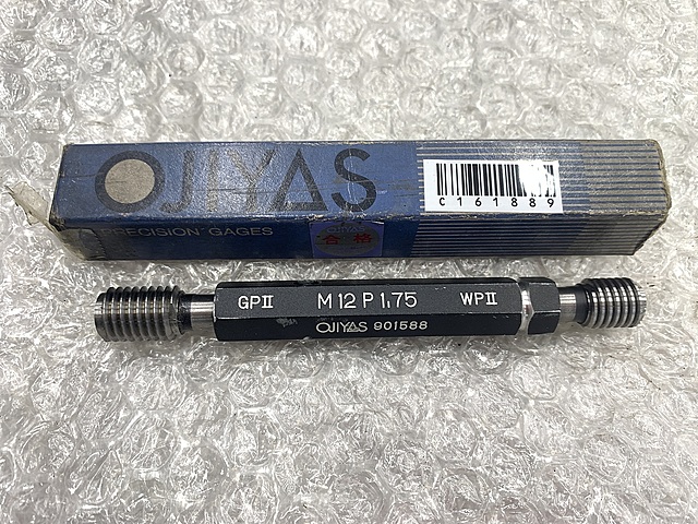 オヂヤセイキ ネジプラグゲージ M12P1.75