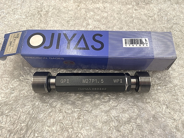 オヂヤセイキ ネジプラグゲージ M27P1.5