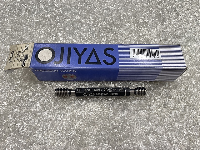 オヂヤセイキ ネジプラグゲージ 3/8-16UNC-2B