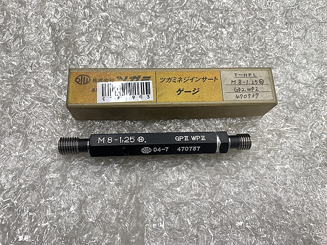 ツガミ ネジプラグゲージ M8-1.25