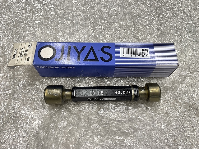 オヂヤセイキ 限界栓ゲージ 18H8