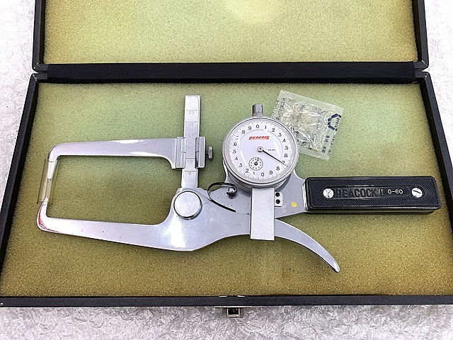 PEACOCK 外側ダイヤルキリャリパーゲージ L0.7