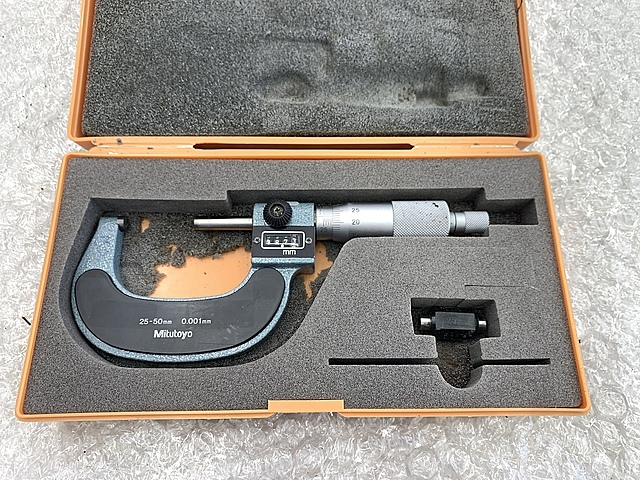 ミツトヨ 外側マイクロメーター M820-50(193-112)