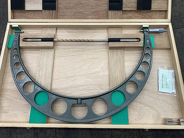 ミツトヨ 外側マイクロメーター OM-600(103-160)