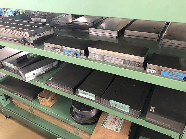 カネテック 永磁・電磁チャック 大量入荷中!