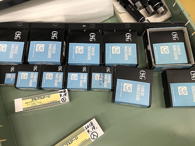 OSG リングゲージ各種 大量入荷中!