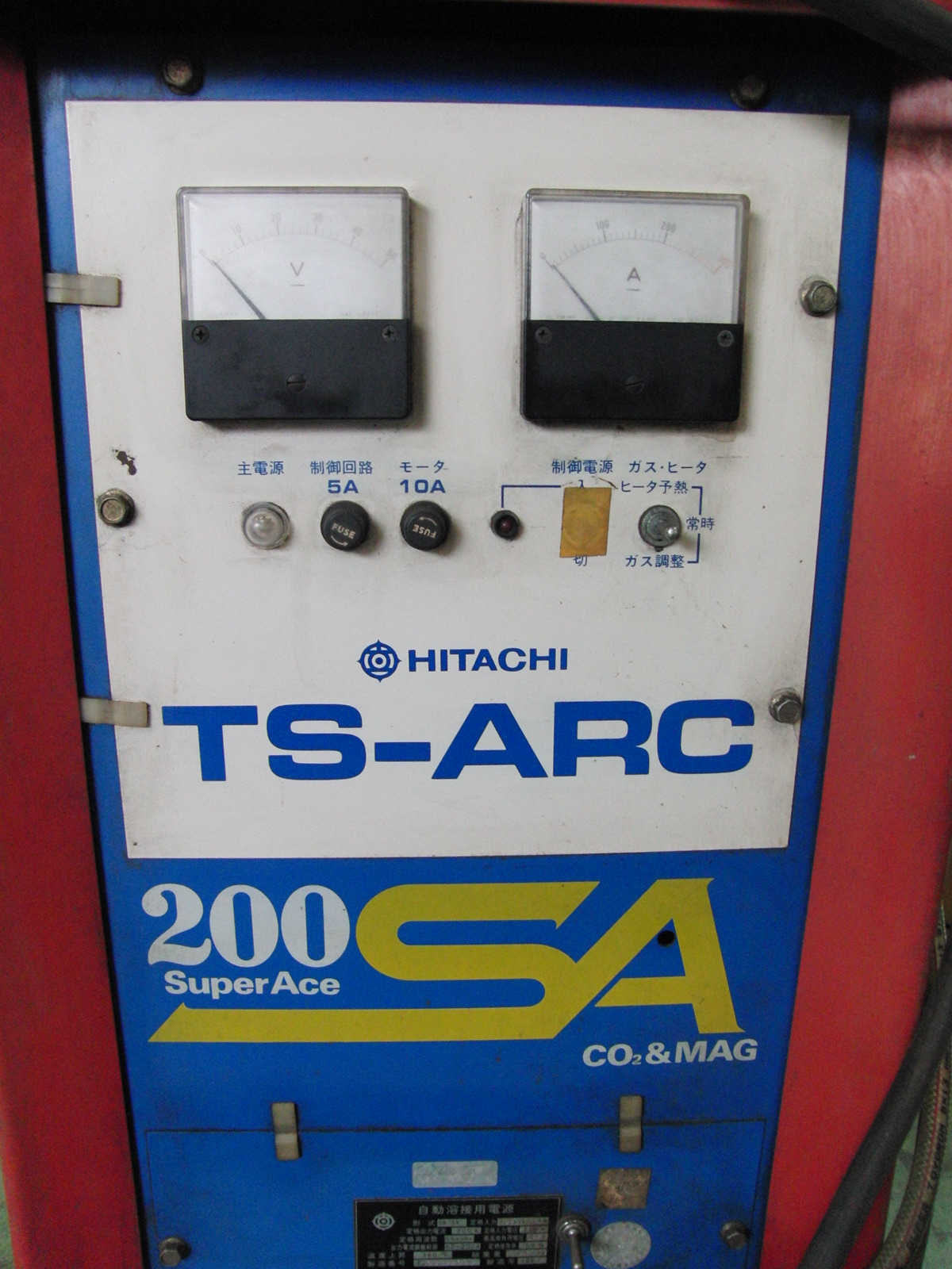 日立 自動溶接機 TS-ARC 500SG 3相200V 日立 自動・半自動溶接機(炭酸ガス) TS-ARC 200SA | マシンライフ