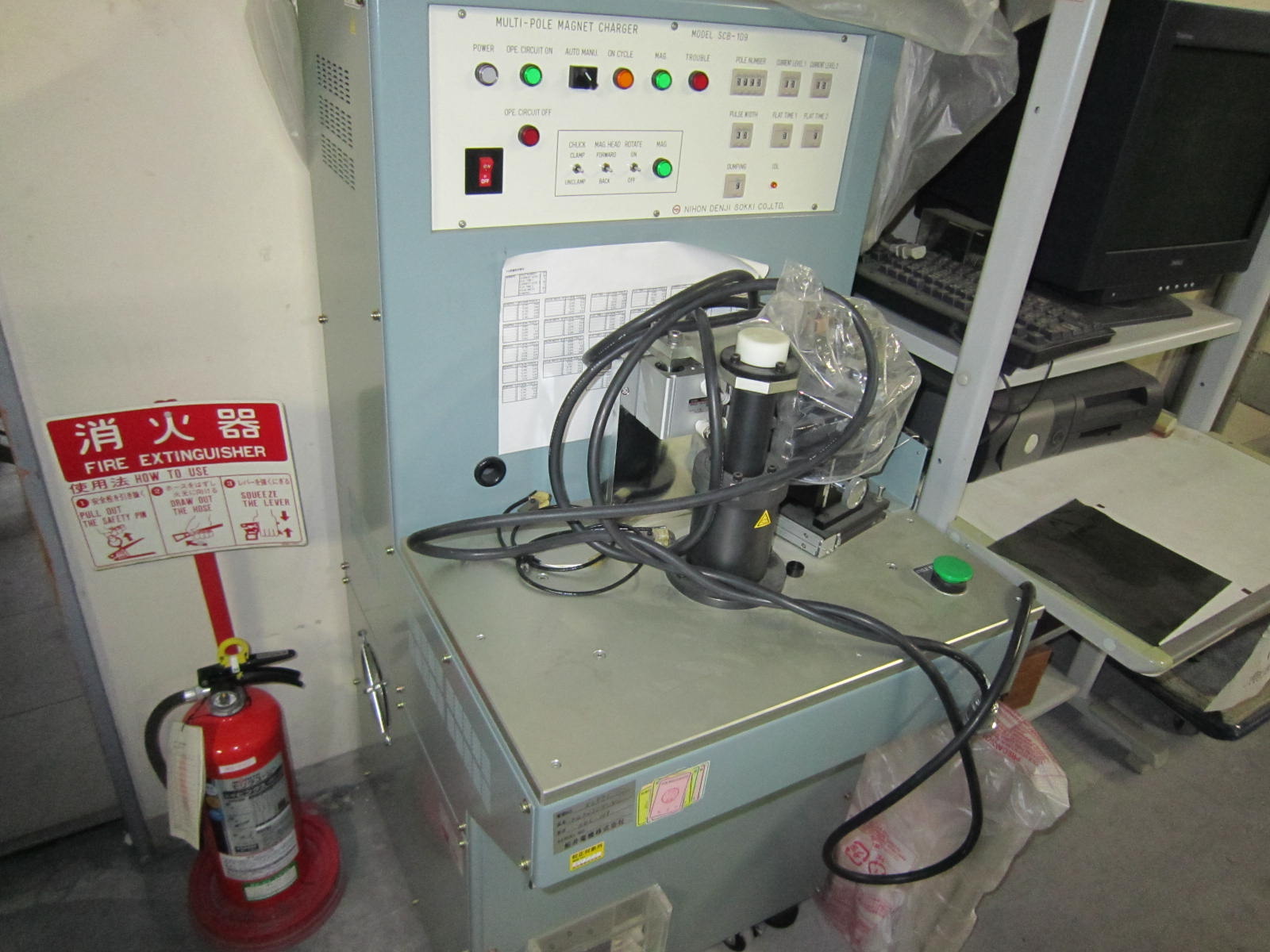 日本電磁測器 FG着磁電源 SCB-109