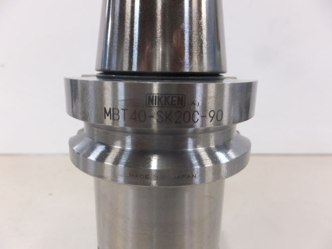 日研 3LOCK スリムチャック MBT40-SK20C-90