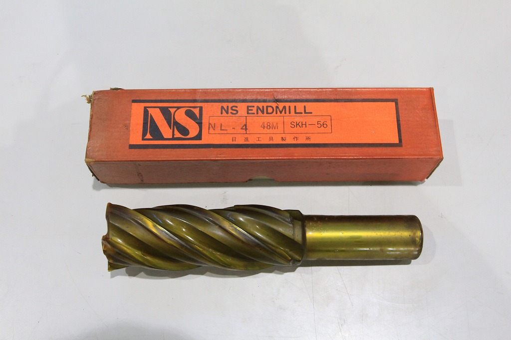 日進 φ48　4刃ロングエンドミル NL-4