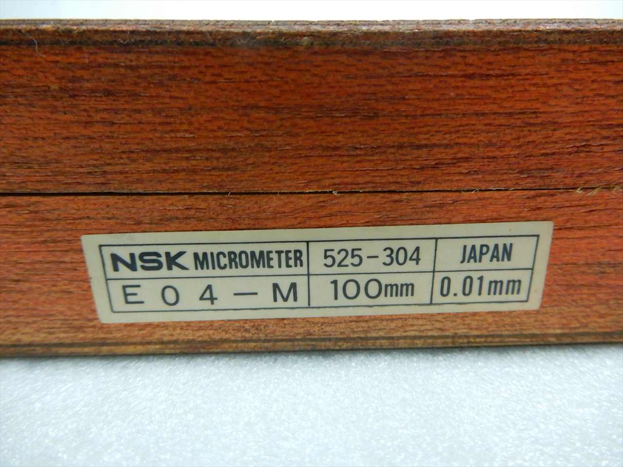 NSK 歯厚マイクロメーター E04-M