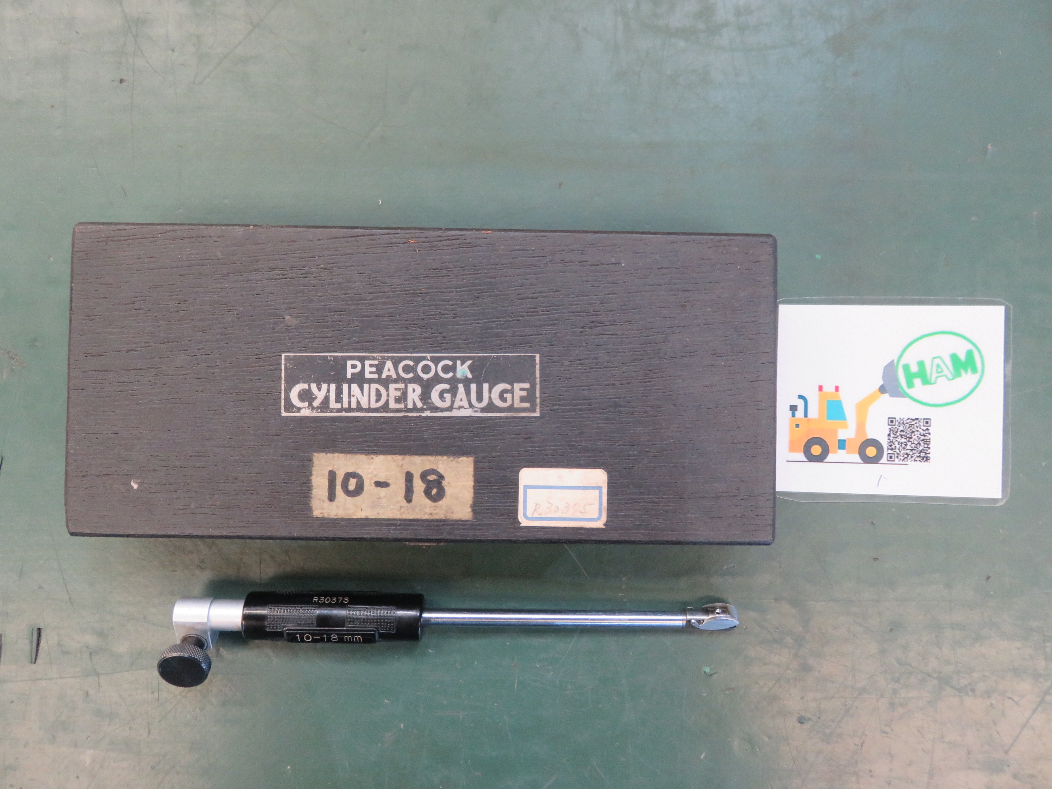 PEACOCK シリンダーゲージ CC型10-18