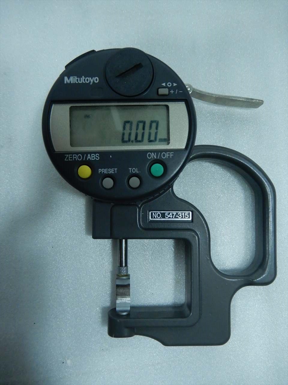ミツトヨ デジマチックシックネスゲージ 547-315