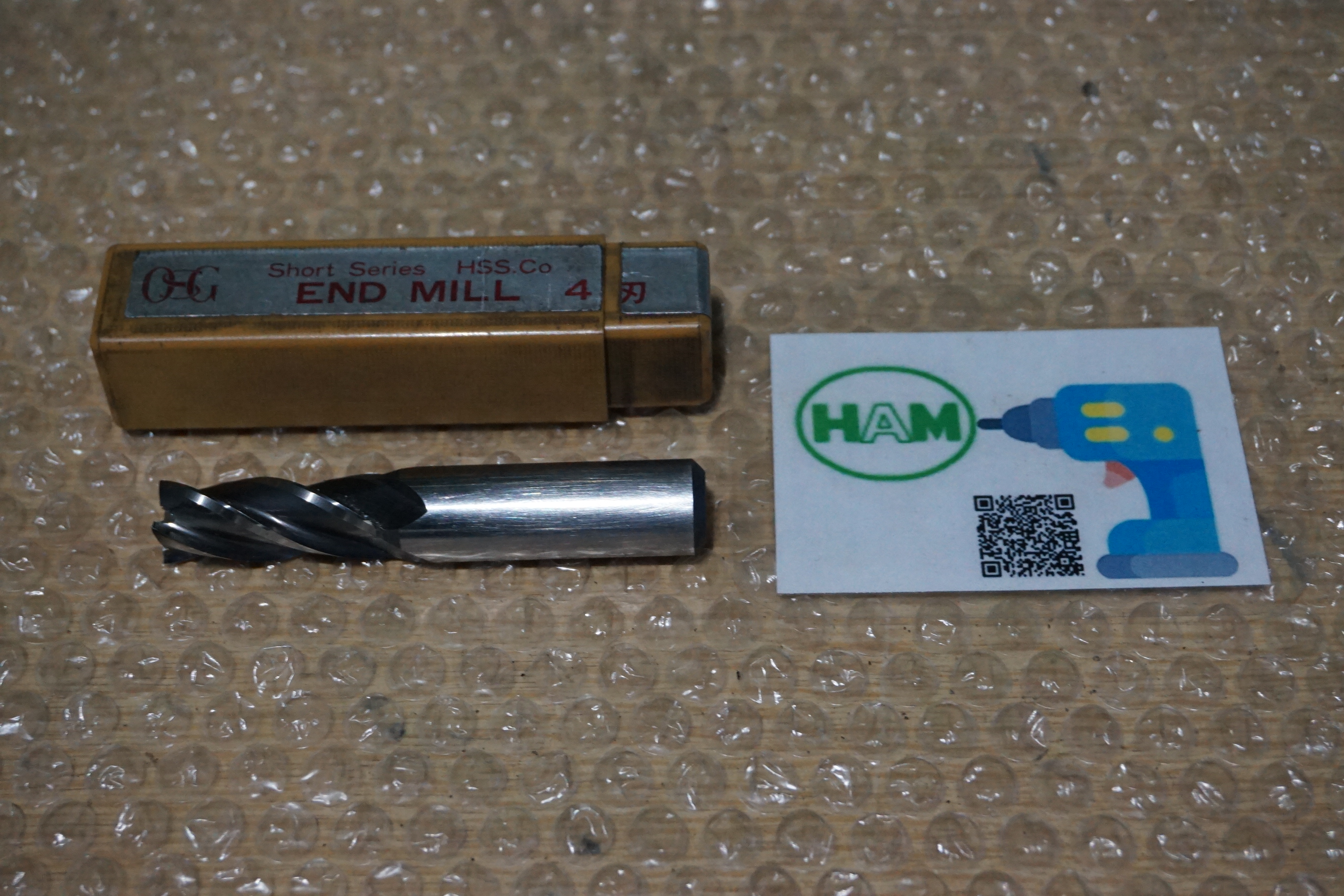 OSG 4枚刃/スクエア/エンドミル HSSシリーズφ14.0