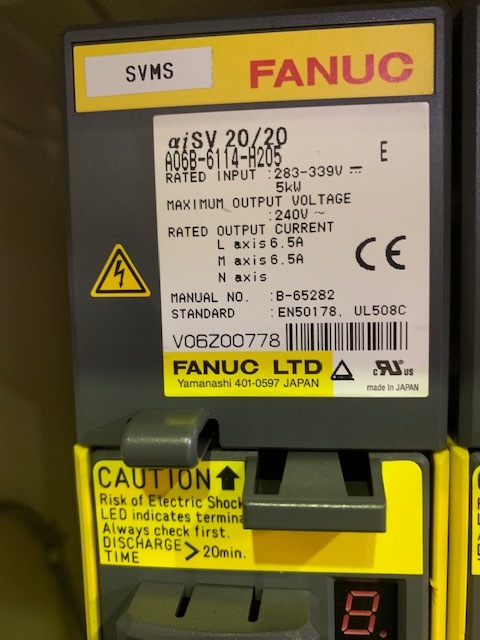Fanuc 電源ドライブモジュール A06B-6114-H205 | マシンライフ