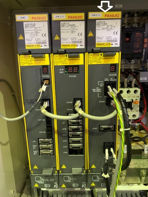 Fanuc 電源ドライブモジュール A06B-6110-H006 D