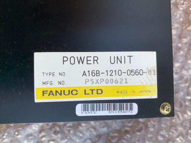Fanuc パワーユニット A16B-1210-0560