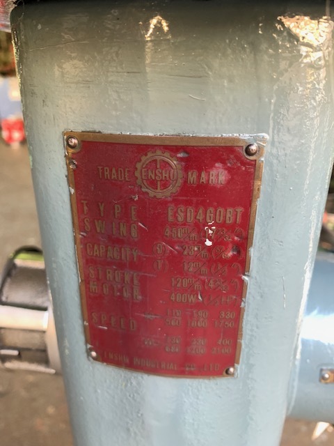 エンシュウ タッピング盤 ESD460BT