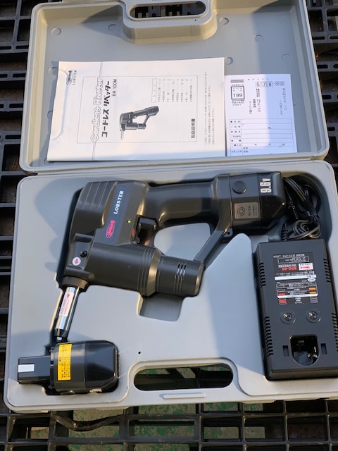 ロブスター コードレス リベッター BR-100M(新古品)