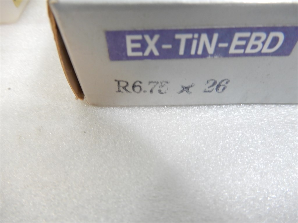 OSG 2枚刃ボールエンドミル EX-TIN-EBD R6,75×26 未使用 4本