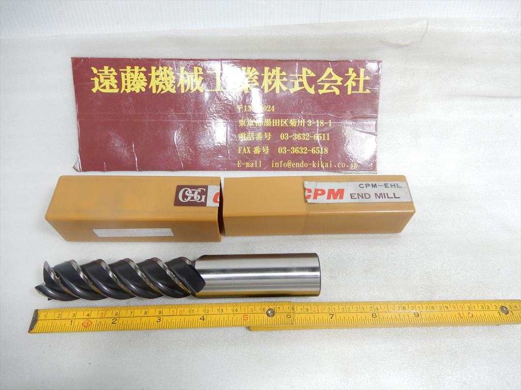 OSG 4枚刃エンドミル CPM　EHL30　1本　未使用