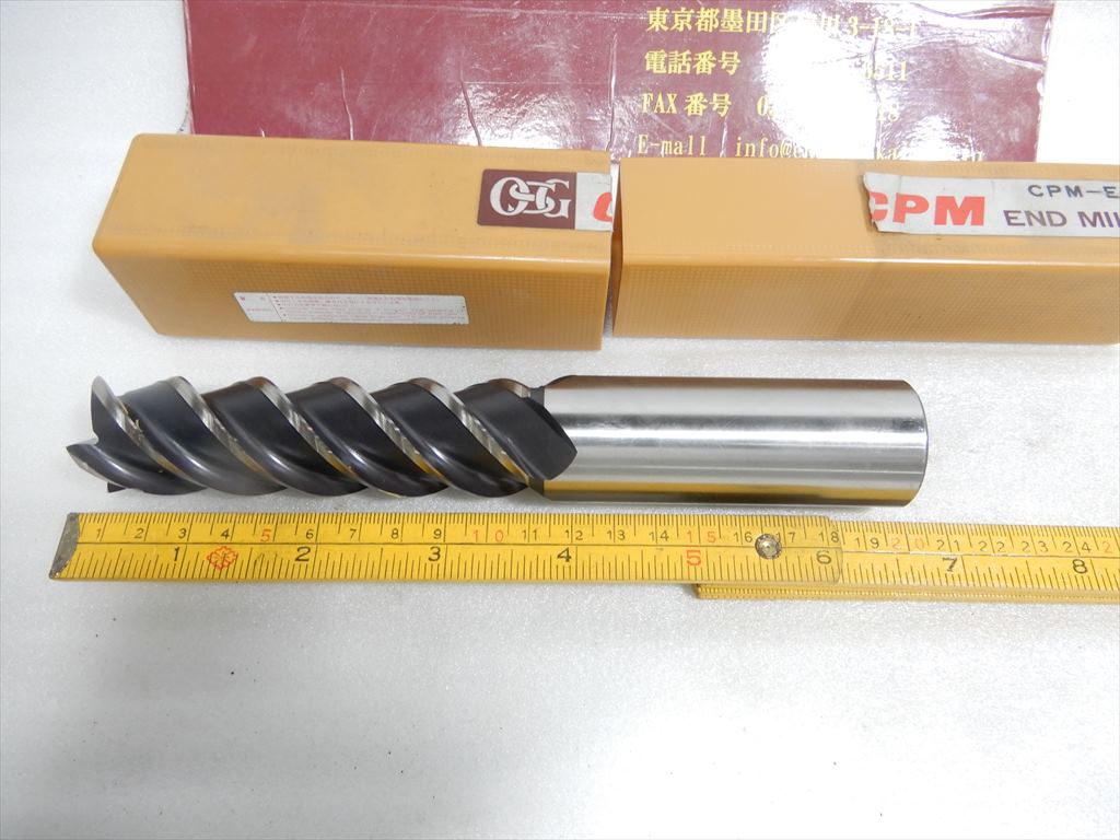 OSG 4枚刃エンドミル CPM EHL30 1本 未使用