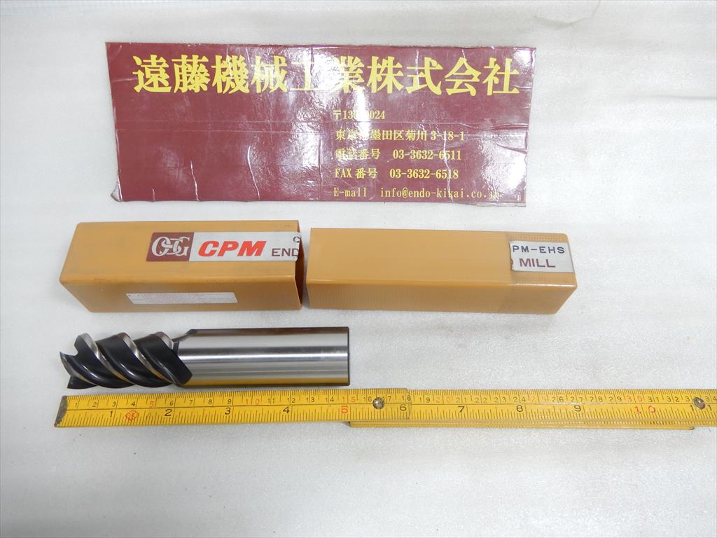 OSG 4枚刃エンドミル CPM　EHS30　1本　未使用