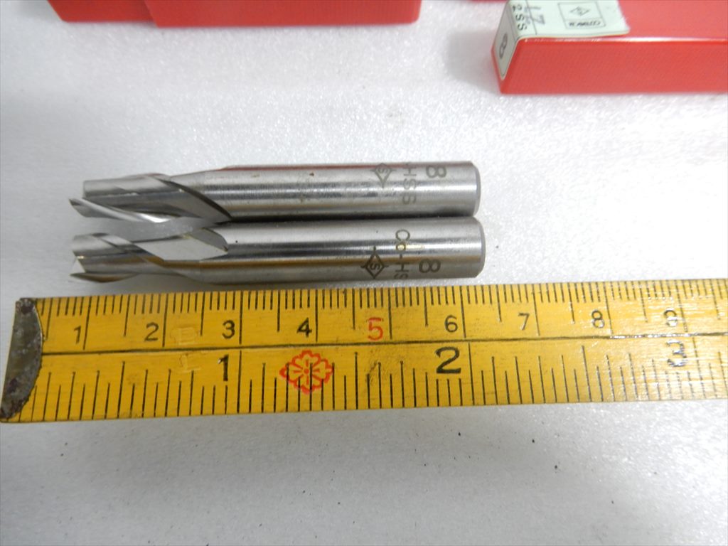 コベルコ 2枚刃エンドミル 2SS　刃径8mm　10本　未使用