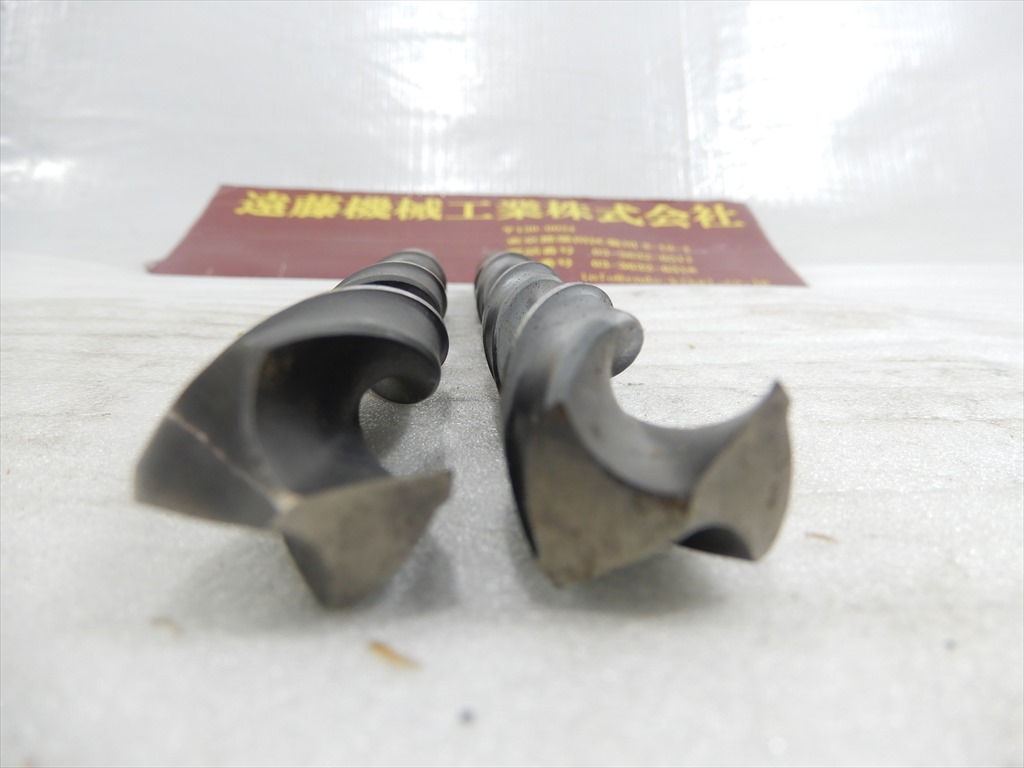 不二越(NACHI) ツイストドリル ツイストドリル　MT　NO,2　DIA　19　ドリル径19mm　2本