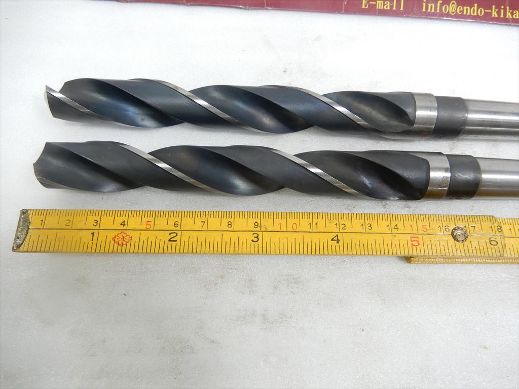 不二越(NACHI) ツイストドリル MT　NO,2　DIA　21,0　ドリル径21mm　2本