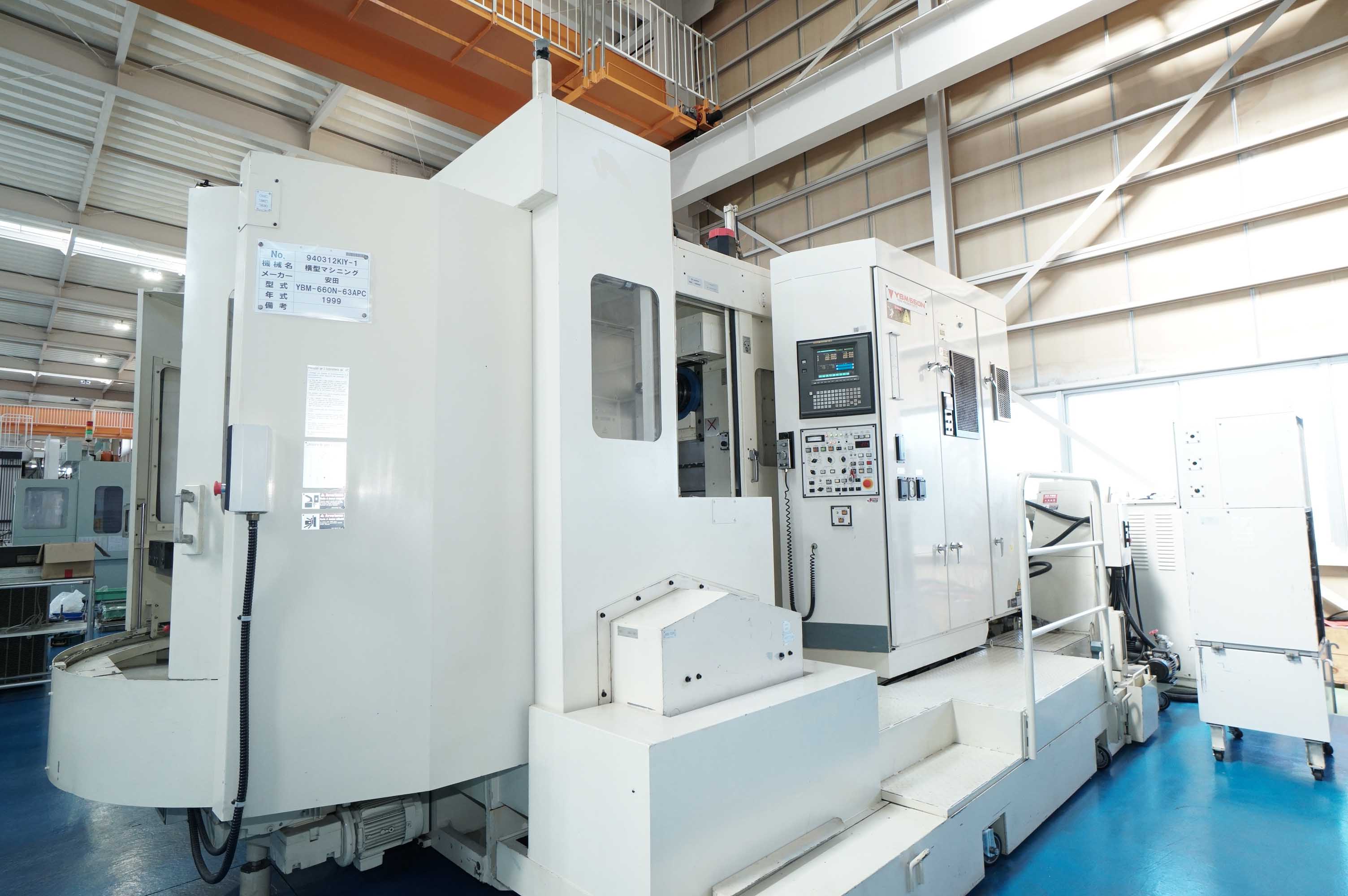 安田工業 横マシニング YBM-660N-63APC