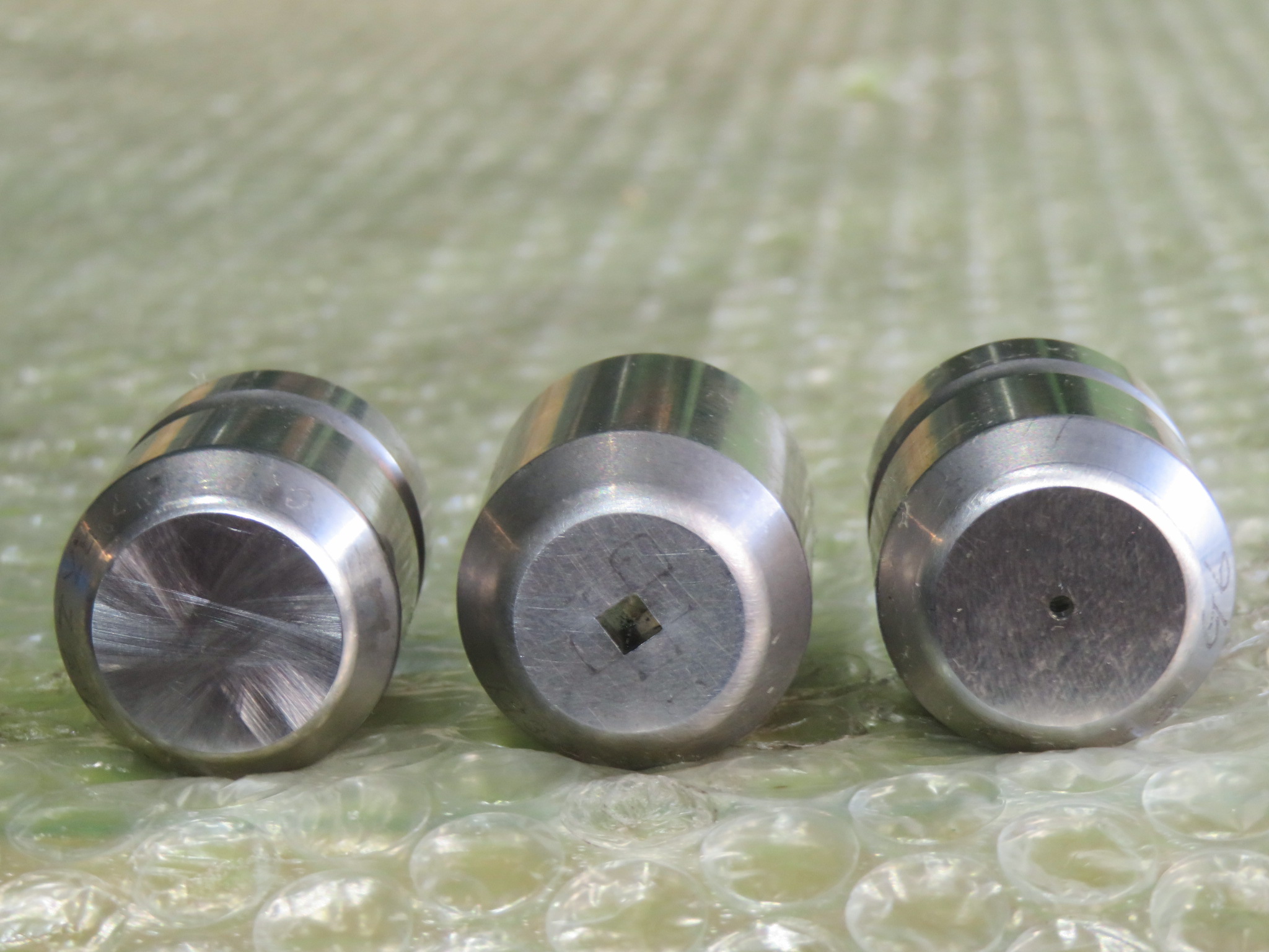 アマダ/AMADA タレパン金型(ダイ) 3個セット（不明,3.40x3.40,1.8）