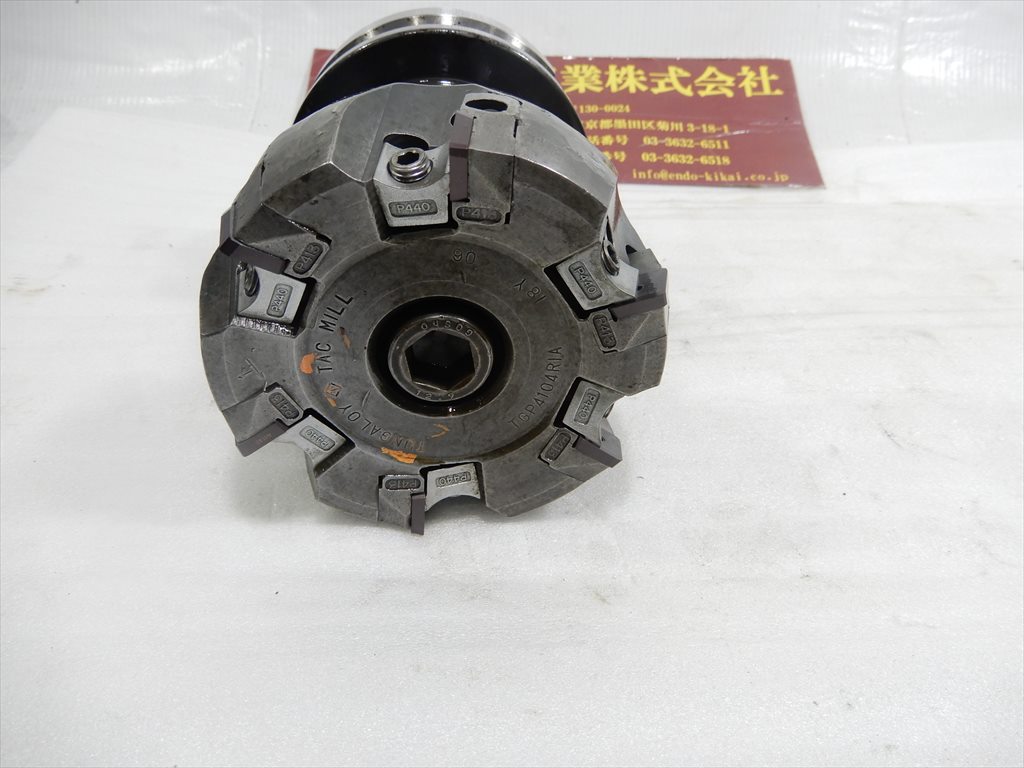 BIG フライスアーバー BT50-FMA31,75-75　フライスアーバー　TUNGALOY　TAC　MILL