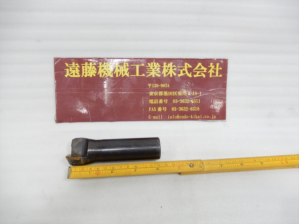 スローアウェイエンドミル 2枚刃　φ40　シャンク径32mm　シャンク長80mm　全長125mm