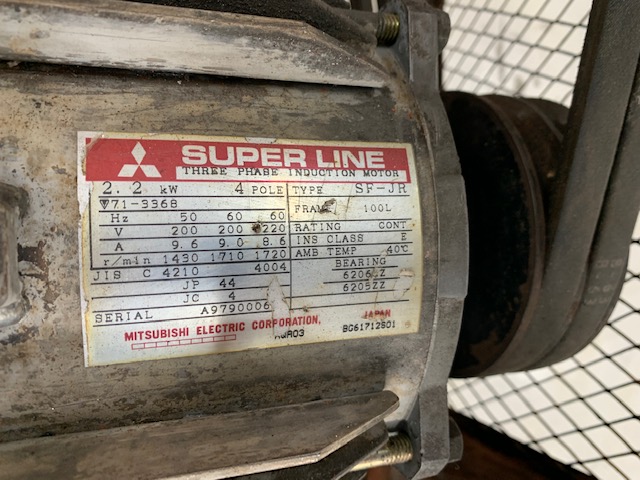 2.2kWエアーコンプレッサー