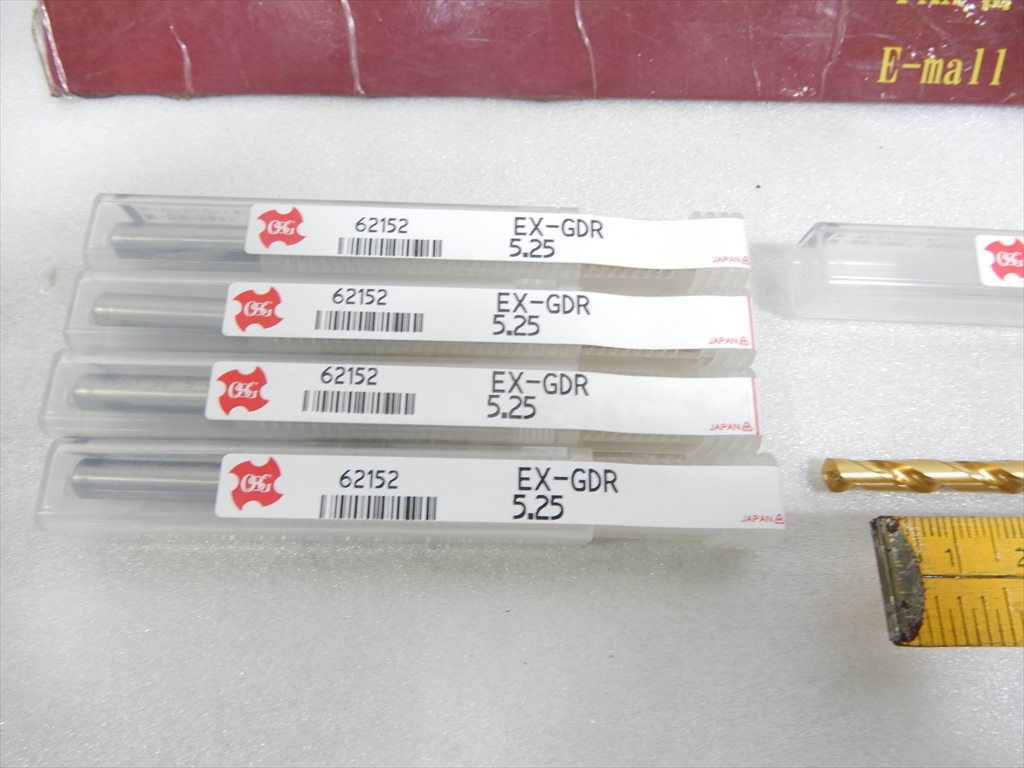 OSG 2枚刃コーティングドリル EX-GDR5,25　5本　未使用