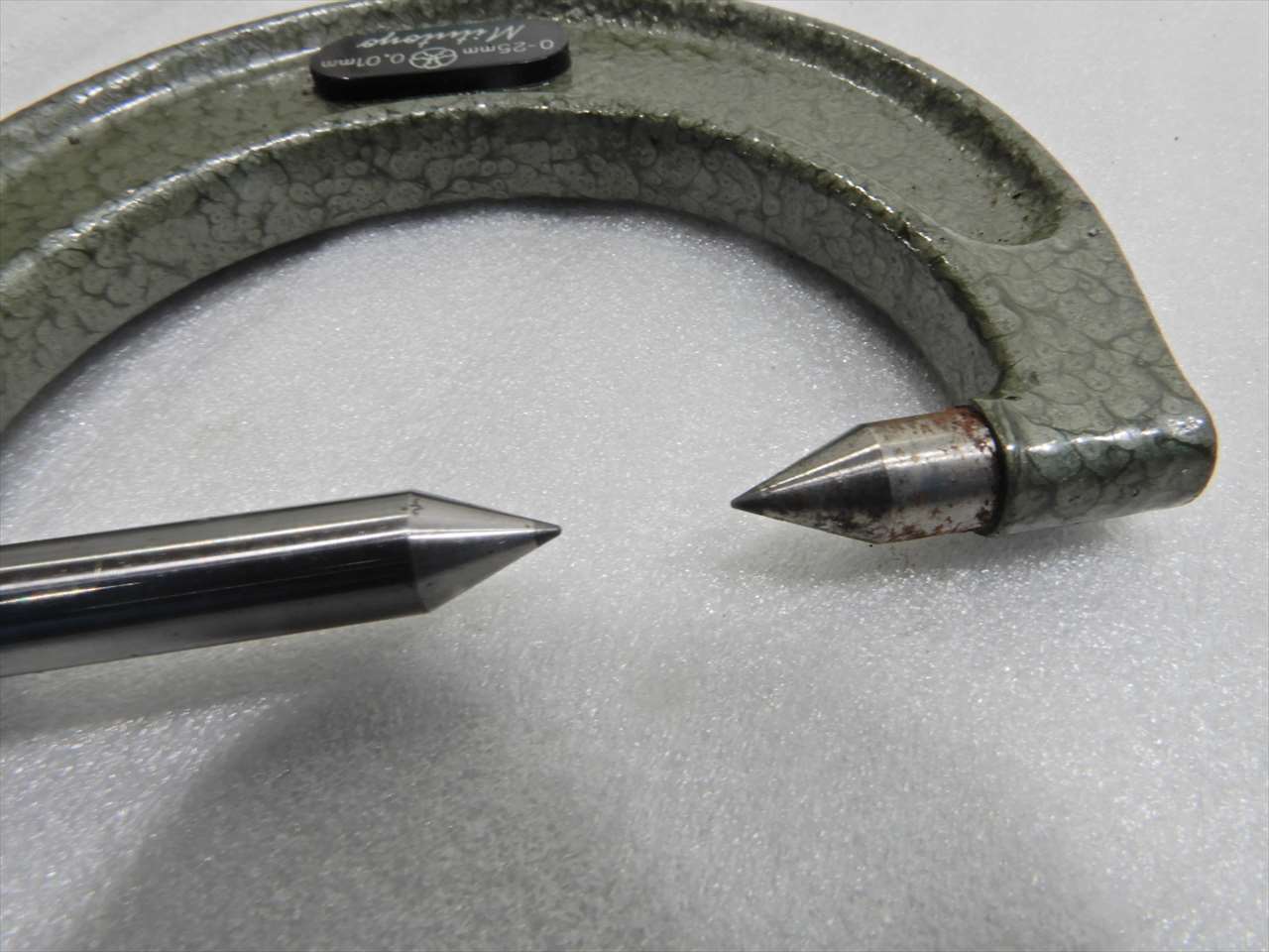 ミツトヨ ポイントマイクロメーター 0-25mm 45°