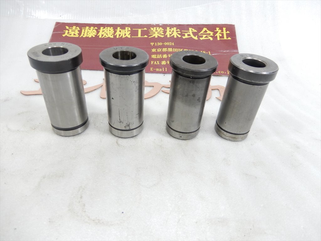NIKKEN/日研 ストレートコレット 日研ストレートコレットK32-MT2×1式　メーカー不明ストレートコレットMT2×3式　4式