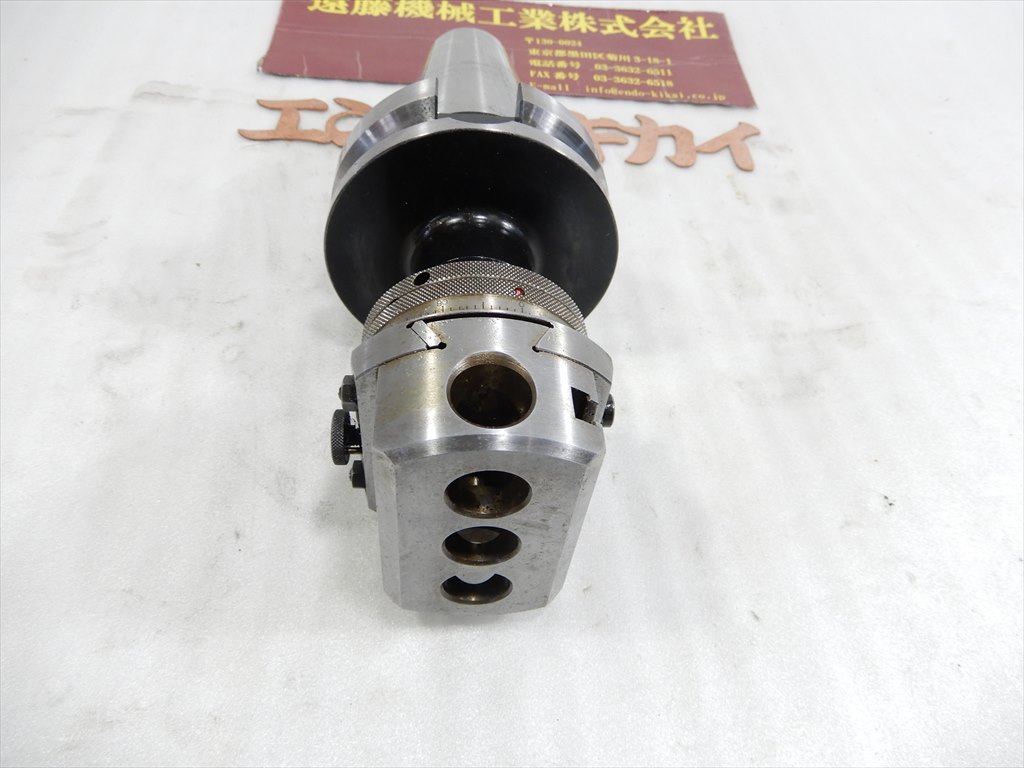 黒田精工 ボーリングヘッド 日研BT50-MTB3-60　黒田精工ボーリングヘッドUFB-3　MT-3　M12付