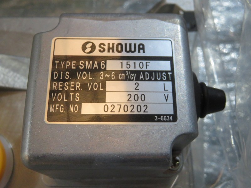 SHOWA 自動サイクルポンプ（SMA形） SMA6(1510F)