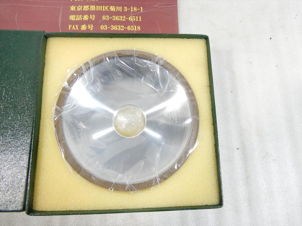 横浜宝石工具 ダイヤモンドホイール 125D×6W×2X×31,75H　未使用