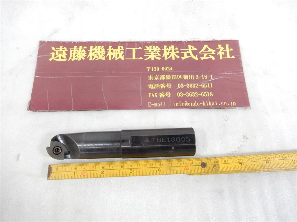 三菱マテリアル スローアウエイエンドミル 1枚刃　TBE1300S　シャンク径32mm