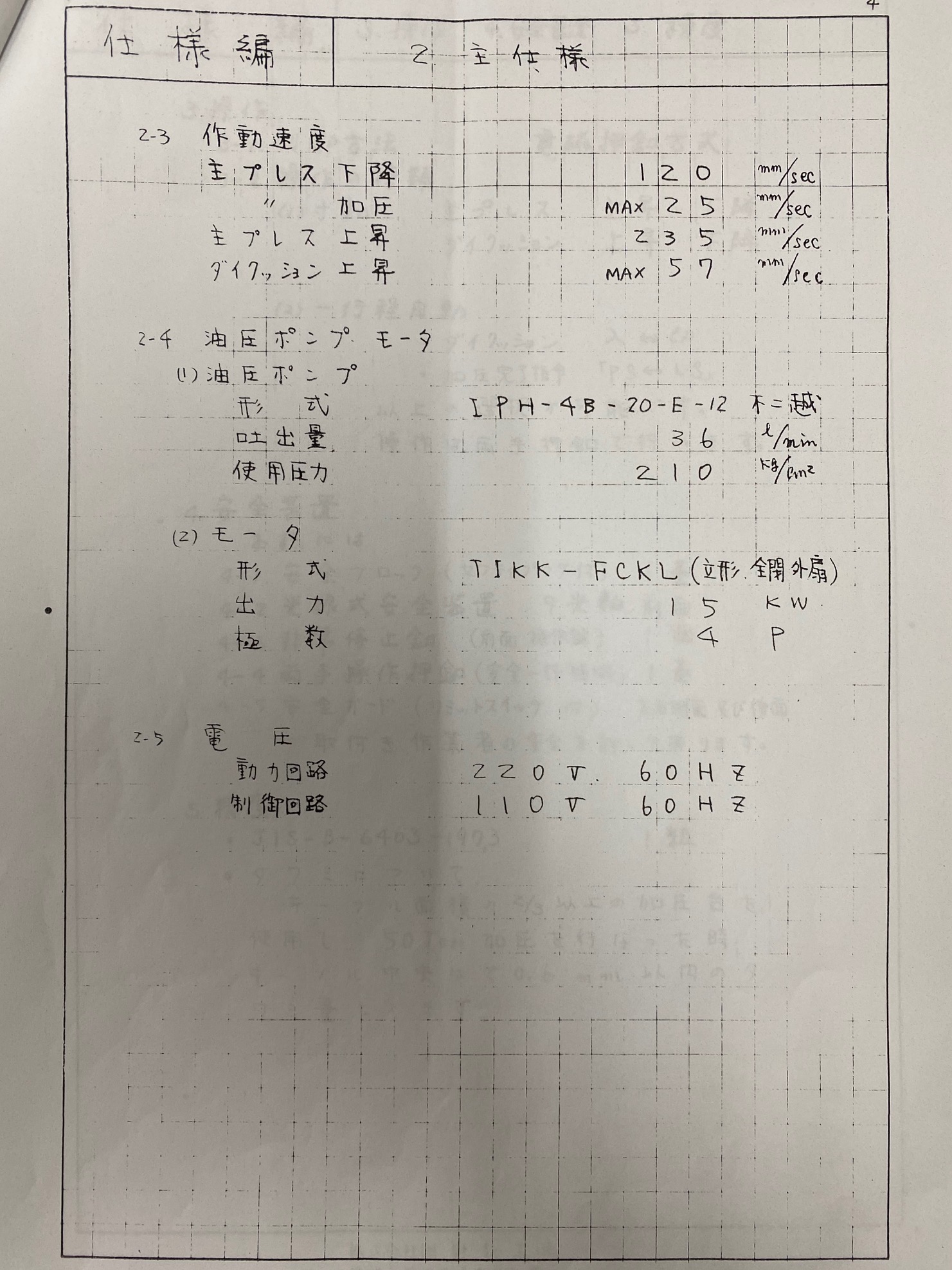 アミノ 50T油圧プレス PVO-50K