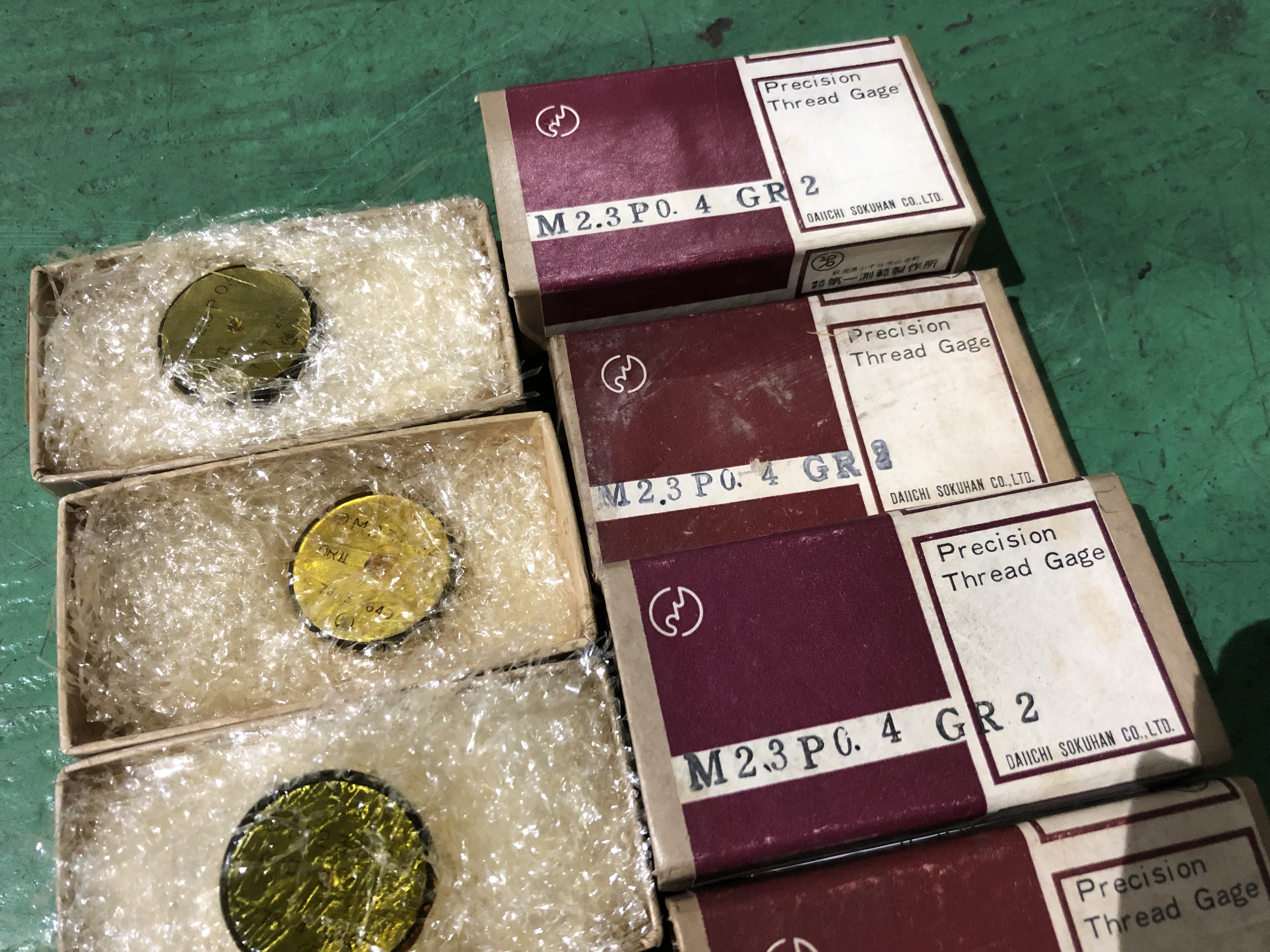 第一測範/DAIICHI SOKUHAN ねじリングゲージ(1セット6個) M2.3 P0.4 GR2