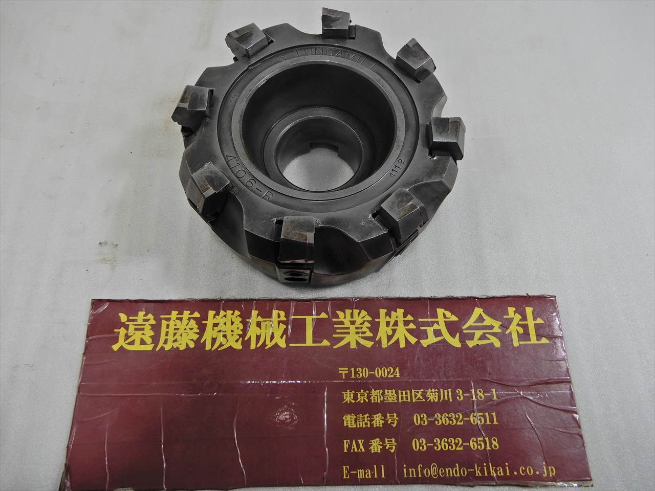 タンガロイ フェイスミル 4106-R　8刃　刃径150