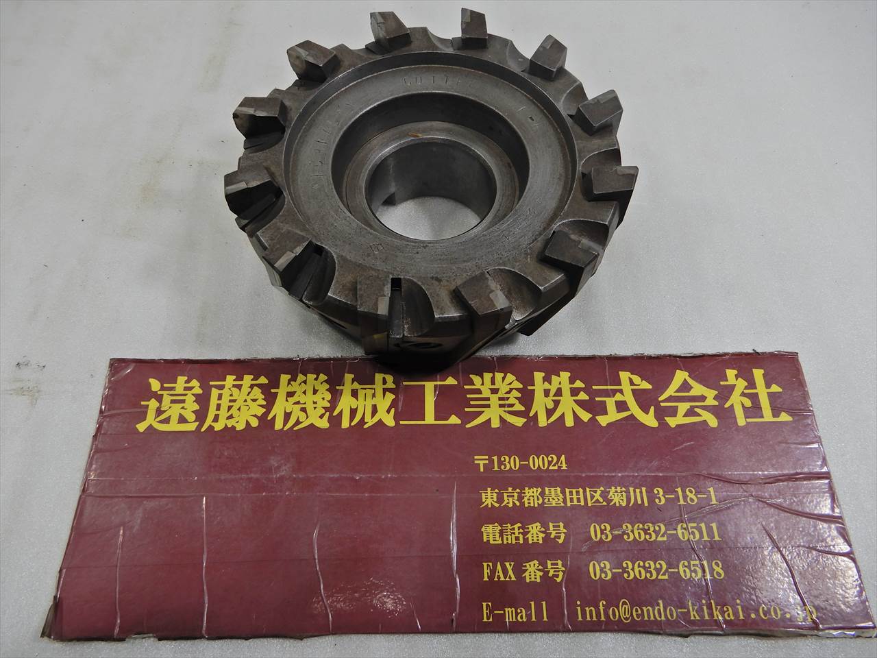 ニチアロイ フェイスミル 12刃　刃径150