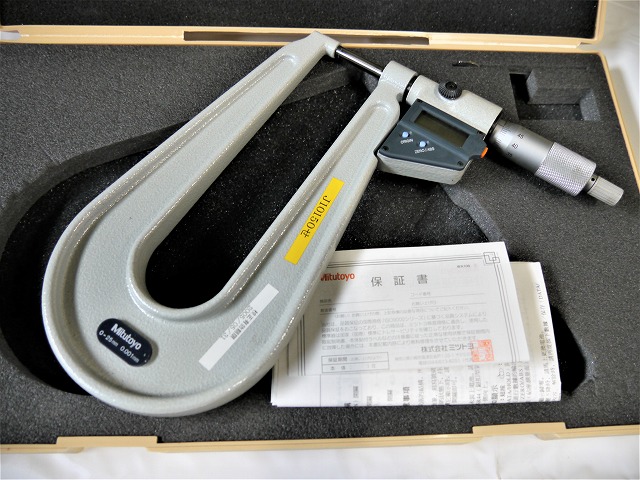 ミツトヨ マイクロメーター PMU150-25DM