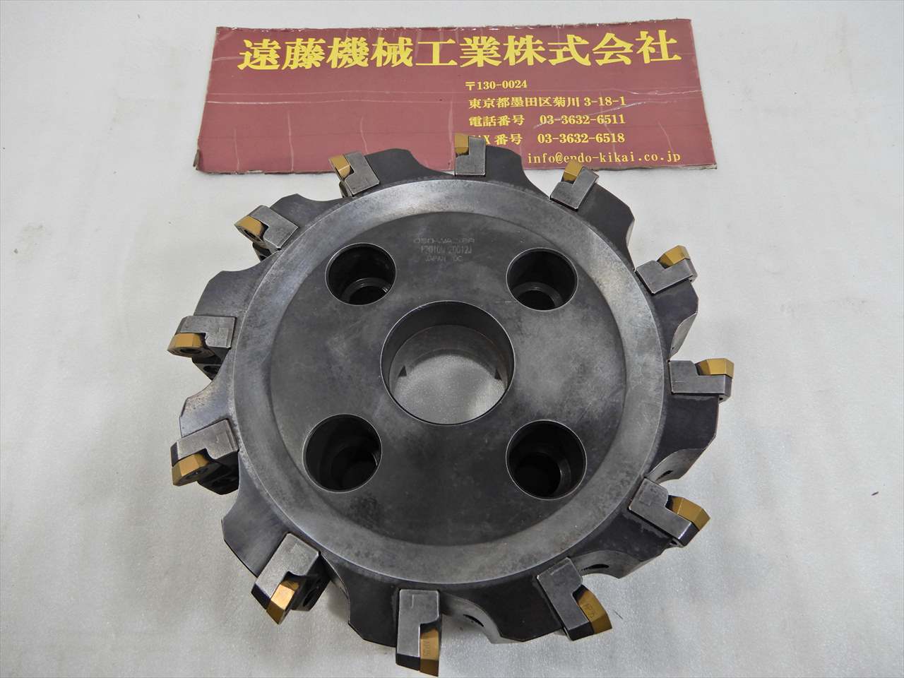 OSG-WALTER フェイスミル F2010M　20012J　12刃200φ